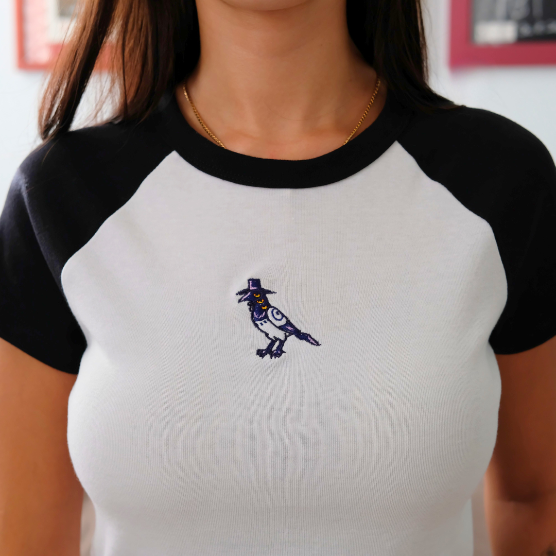 Embroidered Sussie Crop Top