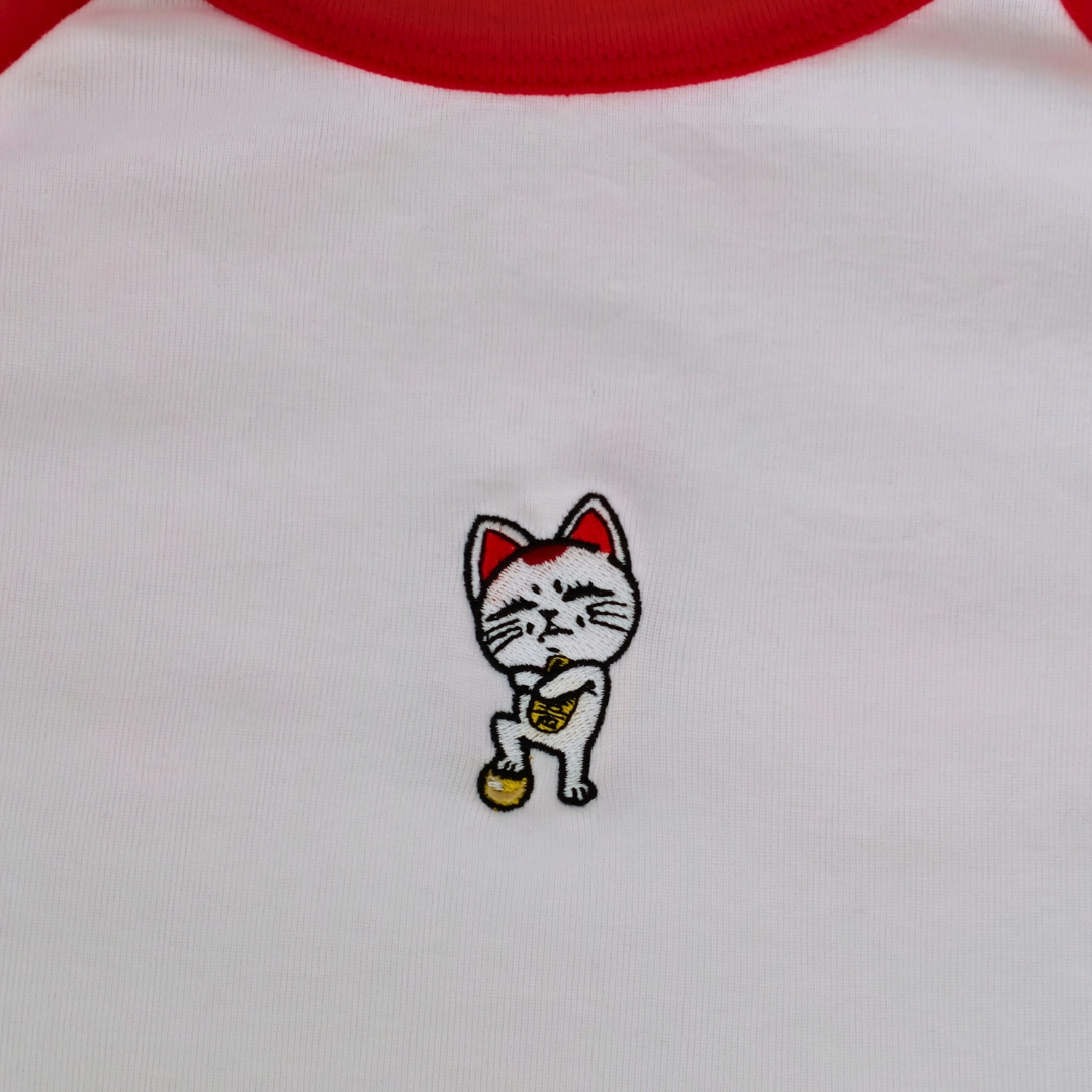 Embroidered Turbo Granny Crop Top