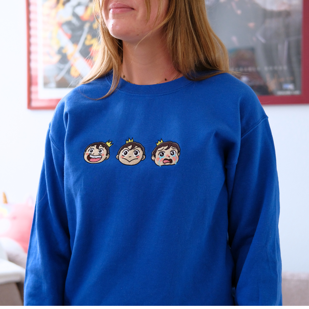 Embroidered Bojji Crewneck