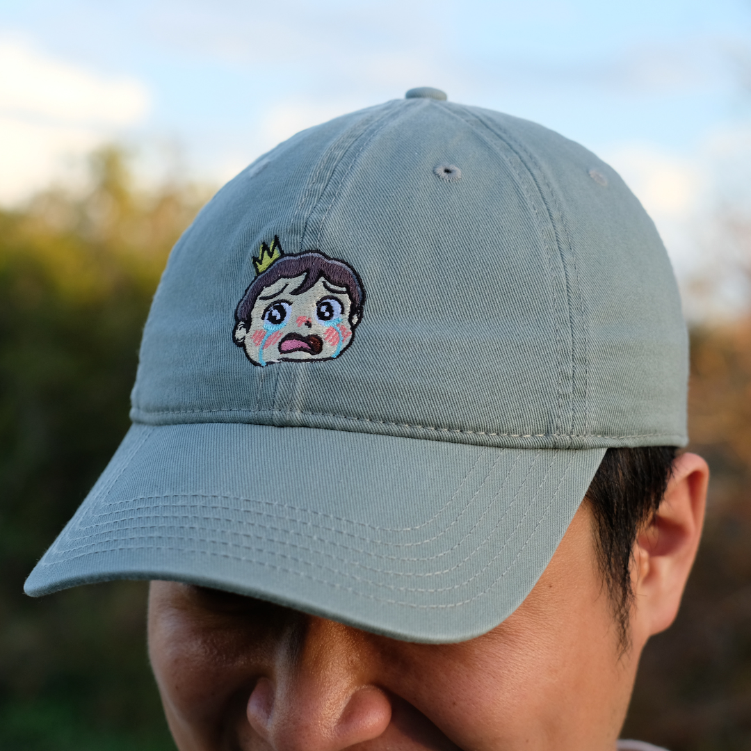 Embroidered Crying Bojji Hat
