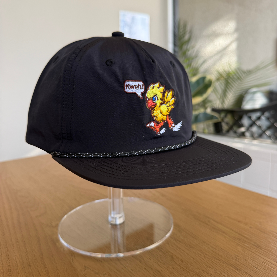 Embroidered Chasing Chocobo Hat