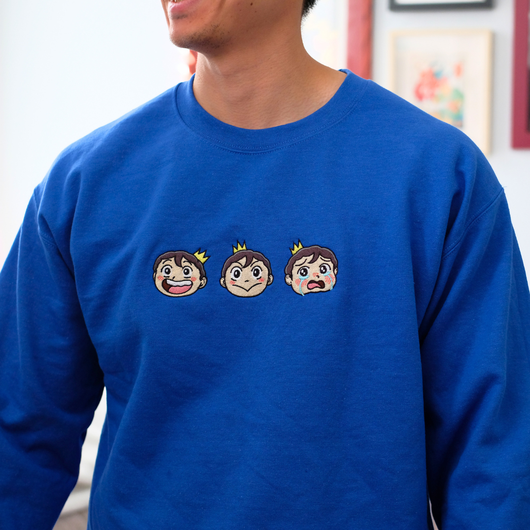 Embroidered Bojji Crewneck