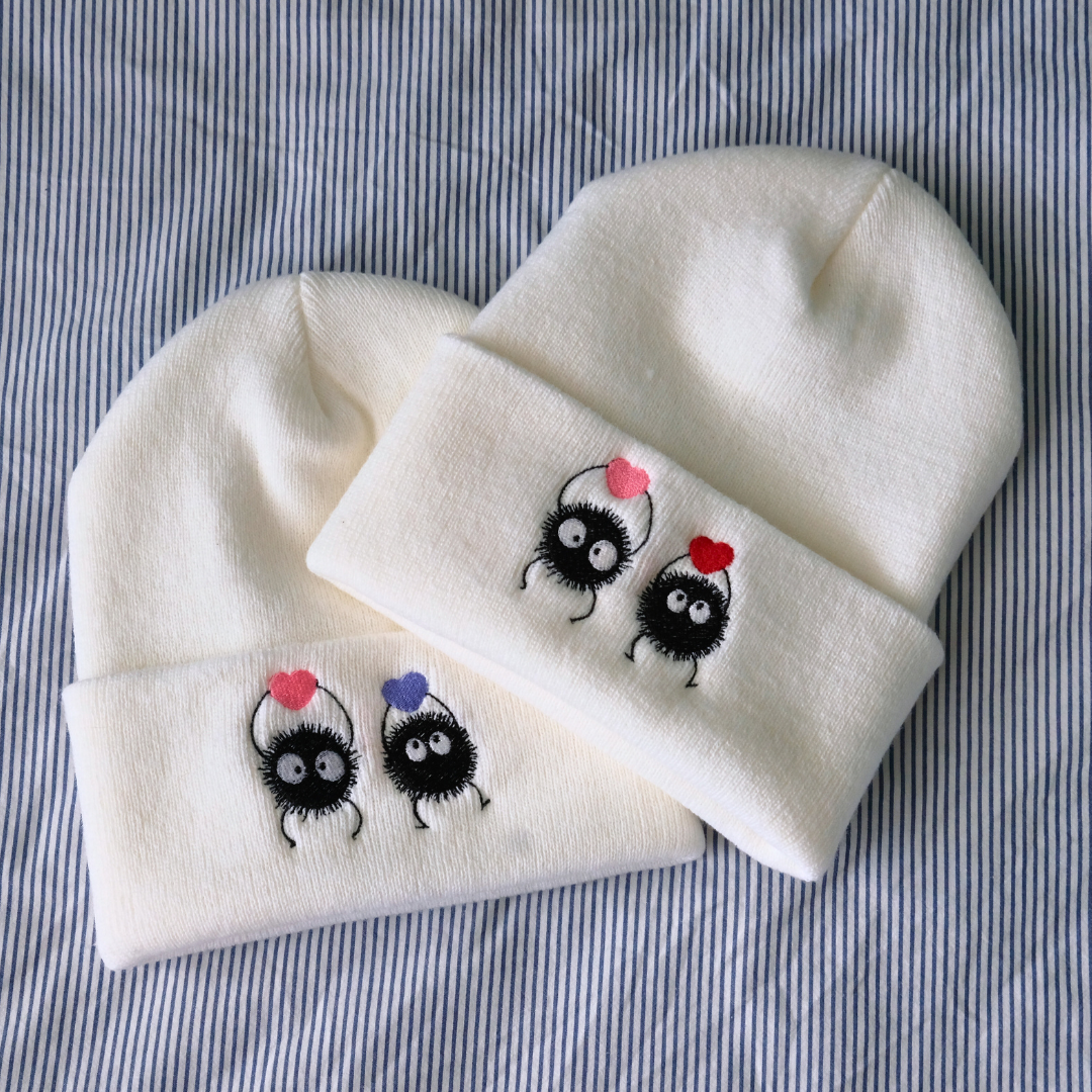 Soot Sprite Love Beanie