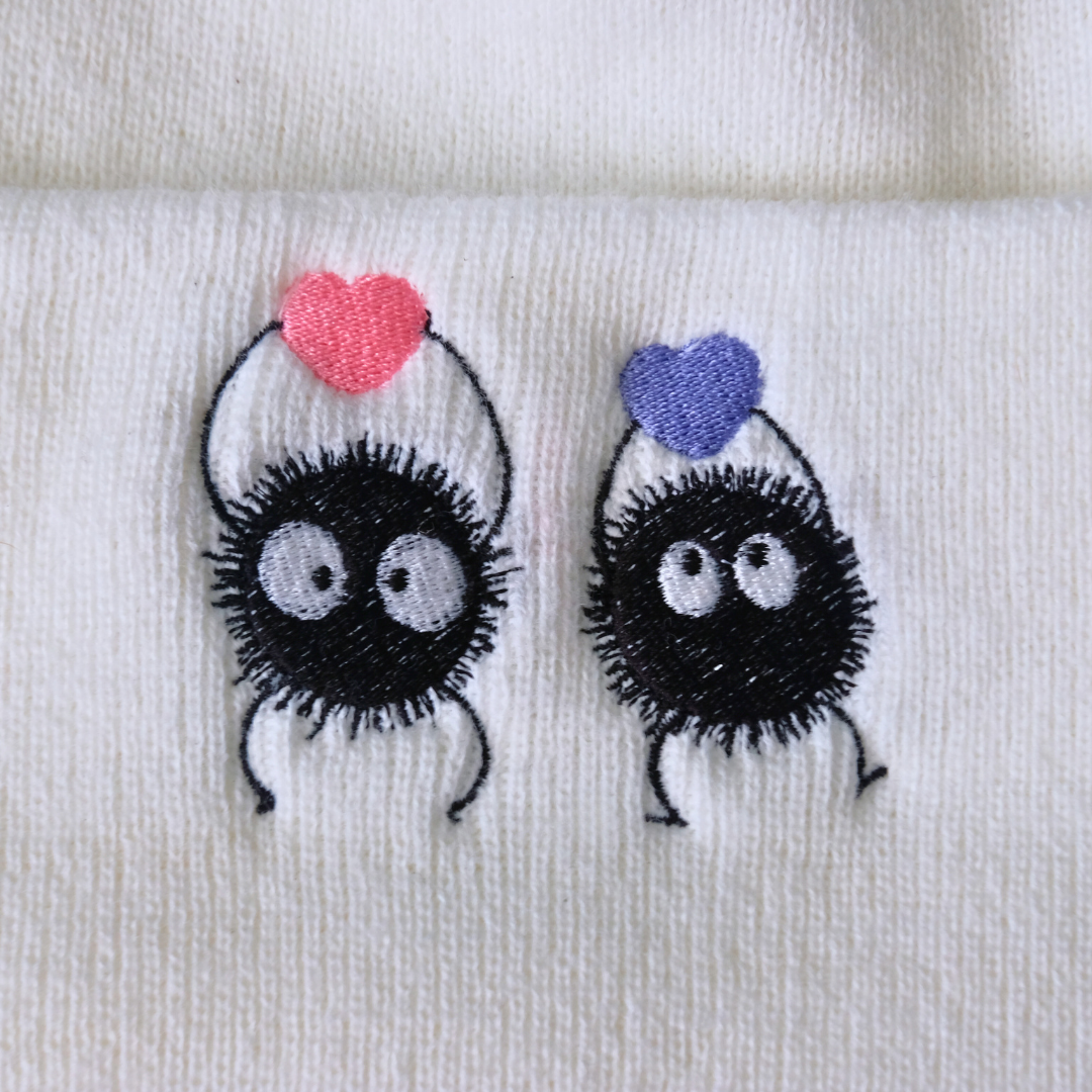 Soot Sprite Love Beanie