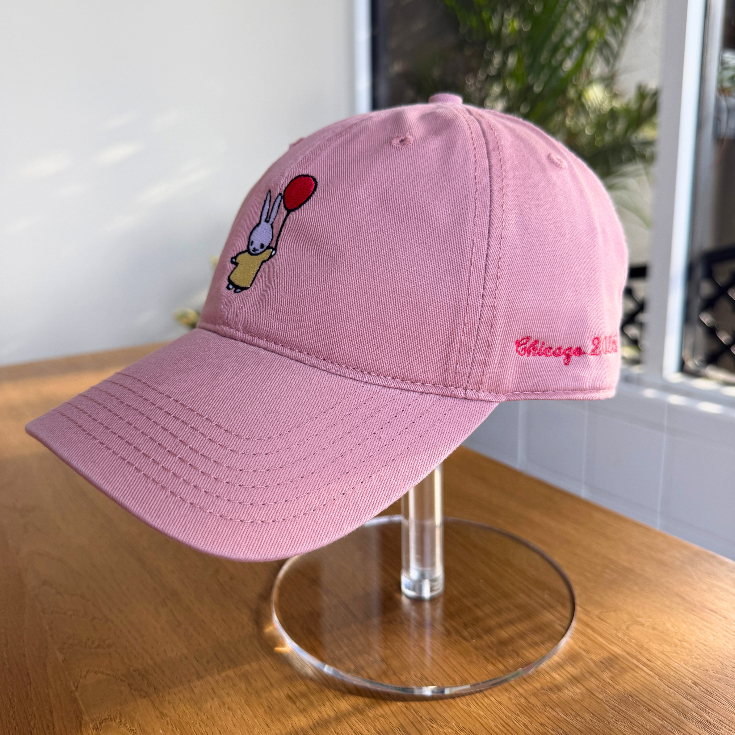Embroidered Bunny Hat