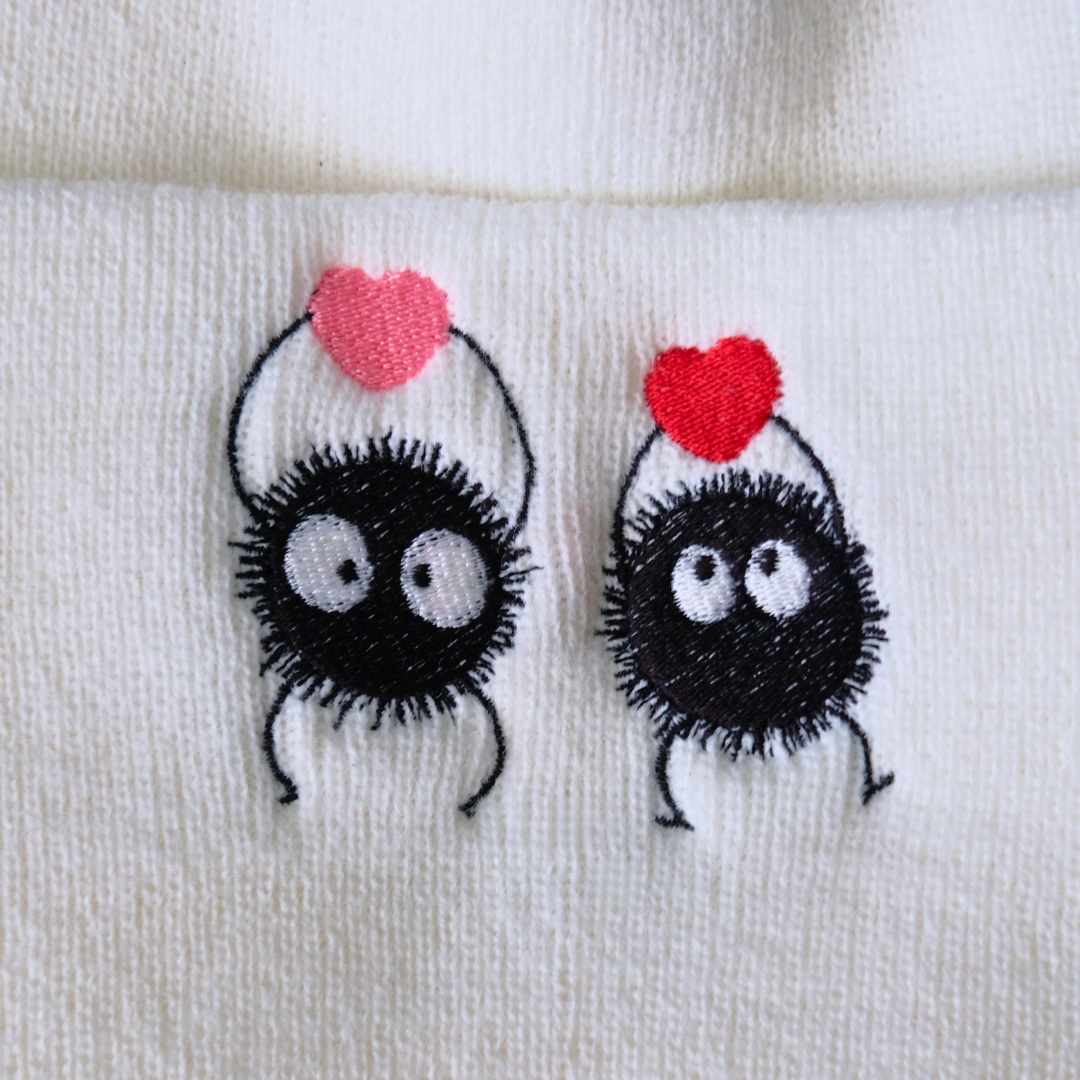 Soot Sprite Love Beanie