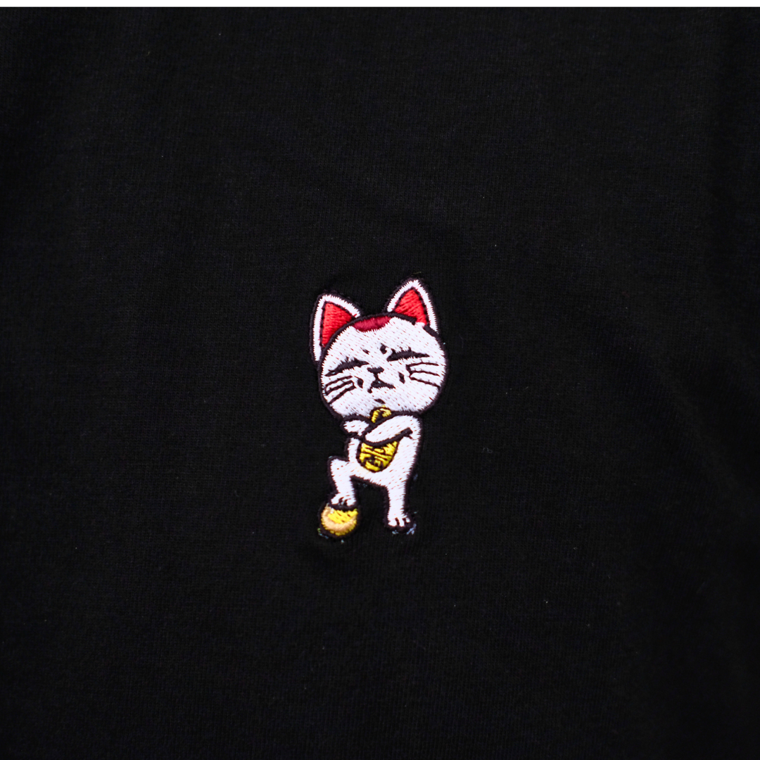 Embroidered Turbo Granny Stepping on Kintama T-shirt