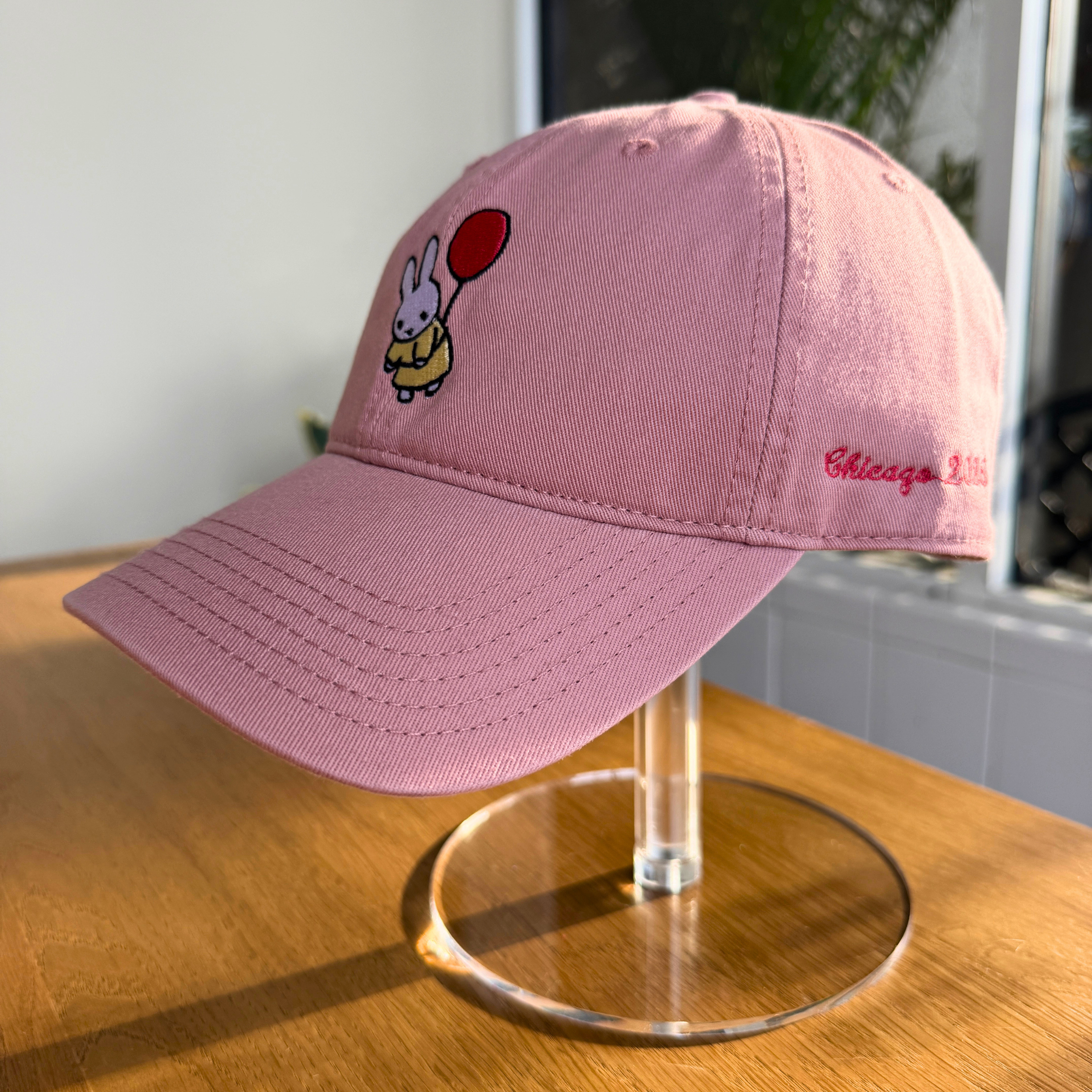 Embroidered Bunny Hat